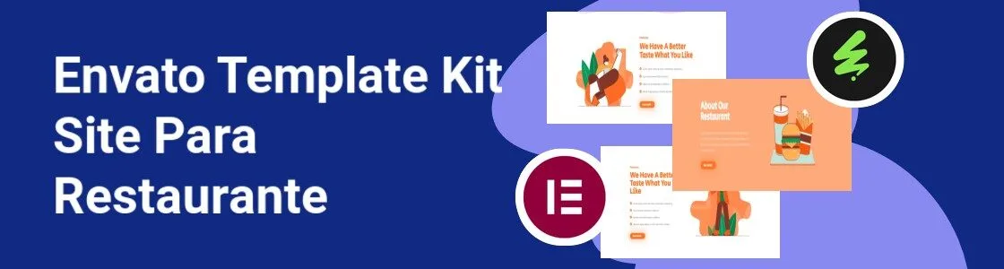 Wordpress completo template kit site para restaurante 4ZSH7D3