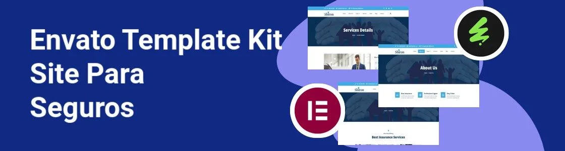 Wordpress completo template kit site para seguros HR2X7MH