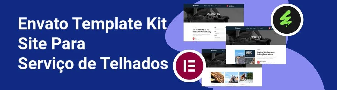 Wordpress completo template kit site para servico de telhados GBQWUNX