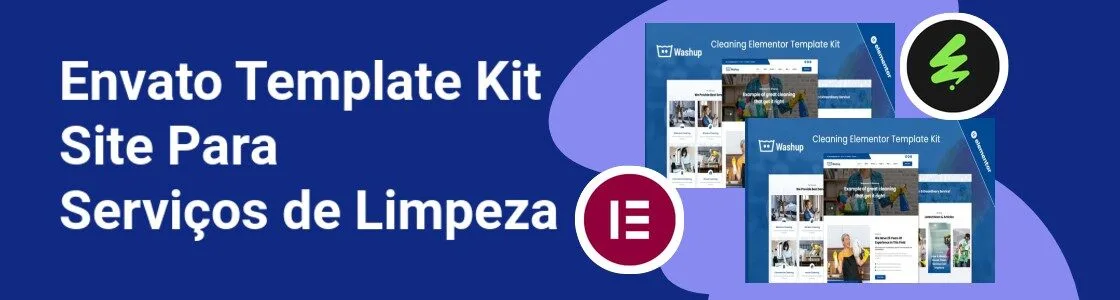 Wordpress completo template kit site para servicos de limpeza 9JYB95S