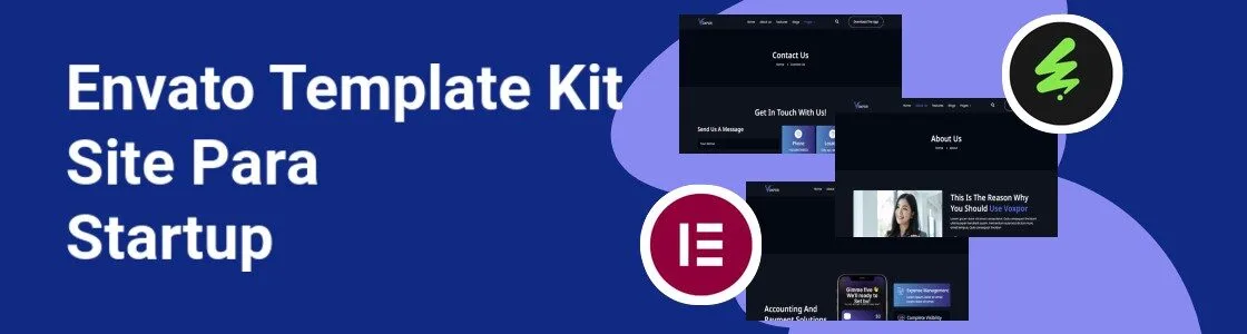 Wordpress completo template kit site para startup 9PEZL6U