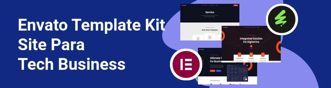 Wordpress completo template kit site para tech business 5DRJUSP