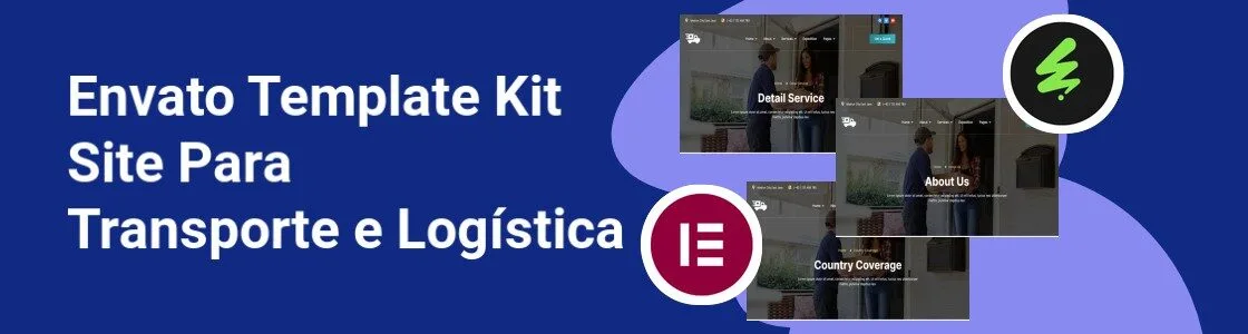 Wordpress completo template kit site para transporte e logistica PF7YHWY