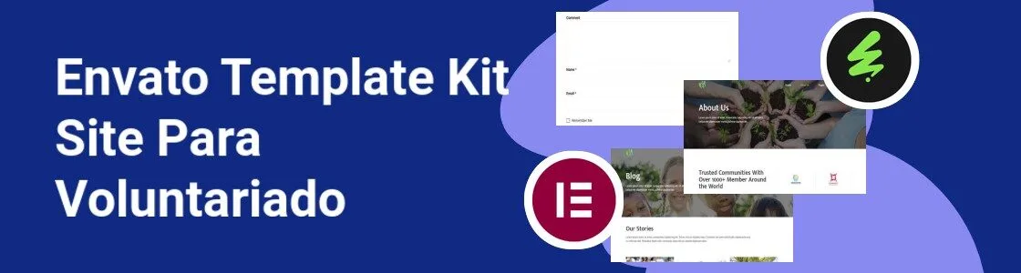 Wordpress completo template kit site para voluntariado XKL48W8