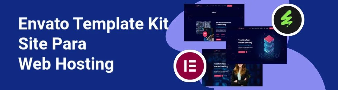 Wordpress completo template kit site para web hosting 9JA264X