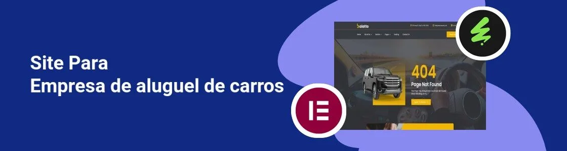 Wordpress completo empresa de aluguel de carros B3LUXG9