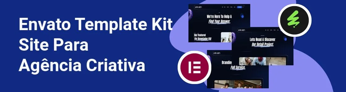 Wordpress completo template kit site para agencia criativa BEDCASQ