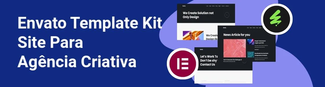 Wordpress completo template kit site para agencia criativa C9HVJ3F