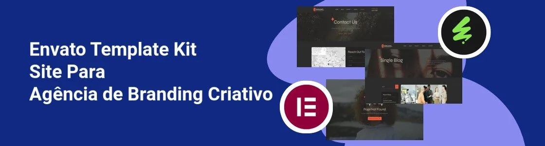 Wordpress completo template kit site para agencia de branding criativo XYGSVJ5