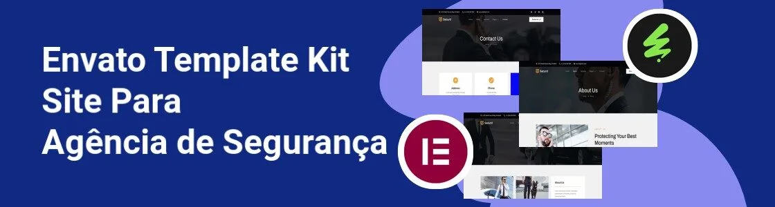 Wordpress completo template kit site para agencia de seguranca SETXNLW