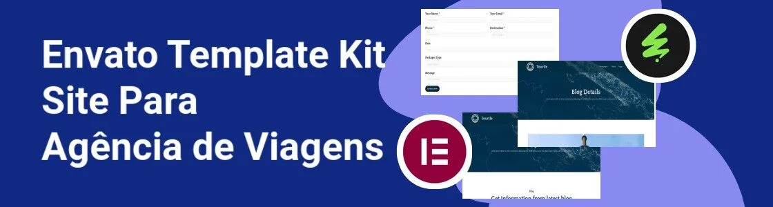 Wordpress completo template kit site para agencia de viagens SLCQKCQ