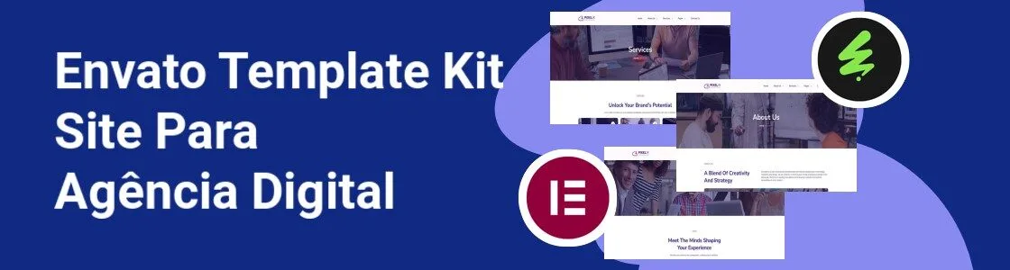 Wordpress completo template kit site para agencia digital RY9ULWL
