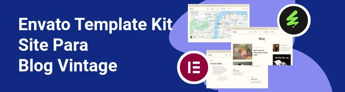 Wordpress completo template kit site para blog vintage YN84ATG