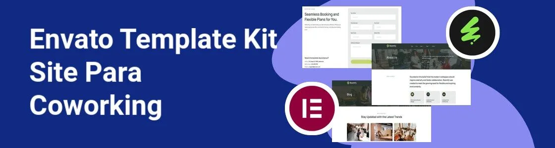 Wordpress completo template kit site para coworking G4HNVDC