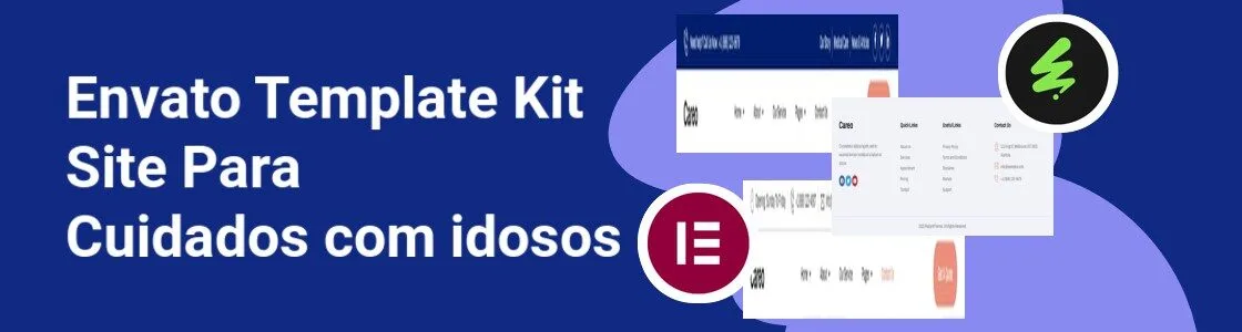 Wordpress completo template kit site para cuidados com idosos P4C5UGR