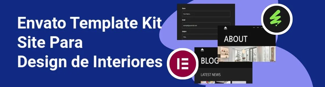 Wordpress completo template kit site para design de interiores EGKFF5J