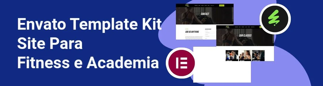 Wordpress completo template kit site para fitness e academia HN9W2NM