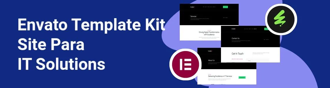 Wordpress completo template kit site para it solutions 8R4VPWT