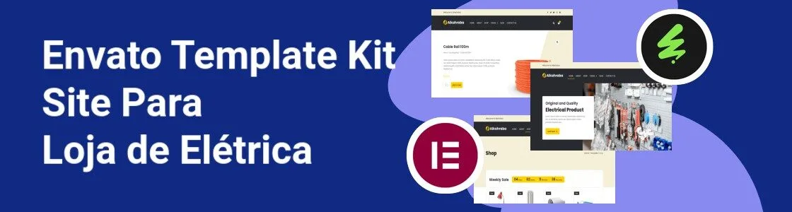 Wordpress completo template kit site para loja de eletrica 6VL4VBB