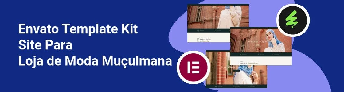 Wordpress completo template kit site para loja de moda muculmana QXZRNLL
