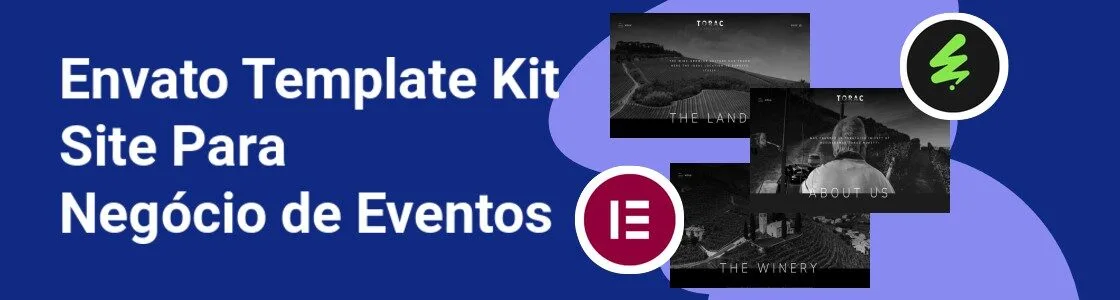 Wordpress completo template kit site para negocio de eventos PUH4CWQ