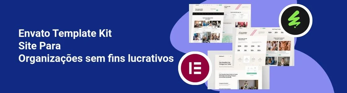 Wordpress completo template kit site para organizacoes sem fins lucrativos 346G9US