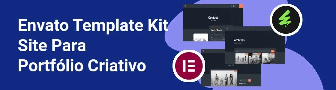 Wordpress completo template kit site para portfolio criativo PKJYFQJ