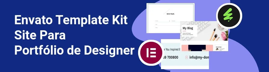 Wordpress completo template kit site para portfolio de designer D9F8L74
