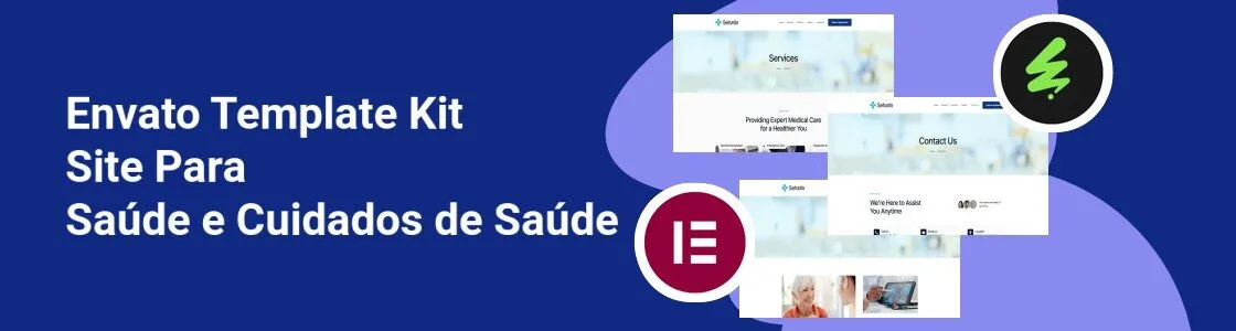 Wordpress completo template kit site para saude e cuidados de saude CC8KDAU