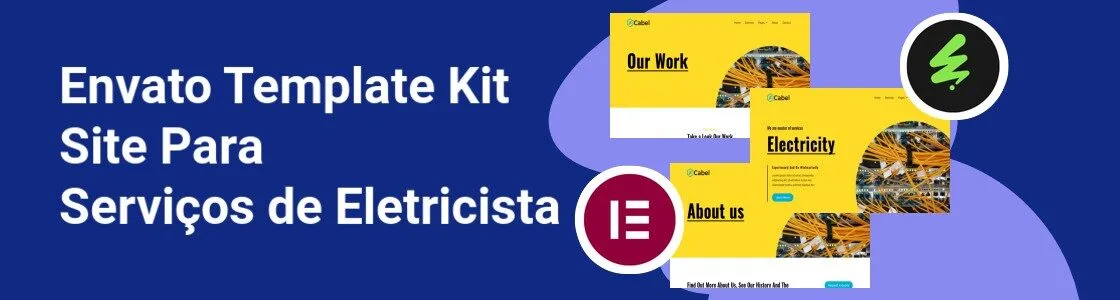 Wordpress completo template kit site para servicos de eletricista ULW5NMZ
